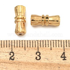 真鍮製ネジ式クラスプ  ライトゴールド  12x5mm&nbsp;KK-C2965-LG