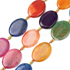 Natural Dragon Veins Agate Beads Strands&nbsp;G-F825-B01-01