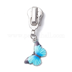 8Pcs 8 Colors Alloy Replacement Zipper Sliders&nbsp;PALLOY-JF04616
