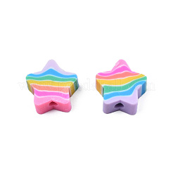 Handmade Polymer Clay Beads&nbsp;CLAY-N011-61-01