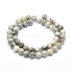 Natural Agate Beads Strands&nbsp;G-F475-07-8mm
