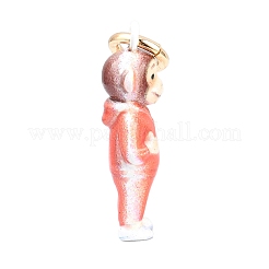 304 Stainless Steel Enamel Pendants&nbsp;STAS-F358-01G-08