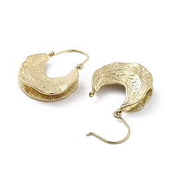 Ion Plating(IP) 304 Stainless Steel Hoop Earrings&nbsp;EJEW-P258-40G