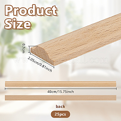 25Pcs Wood Ceiling Molding&nbsp;AJEW-OC0016-05H