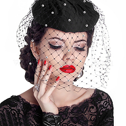 Polyester Mesh Tulle Fabric&nbsp;DIY-WH0671-348A