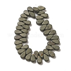 Natural Pyrite Beads Strands&nbsp;G-B064-B52