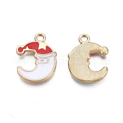Rack Plating Alloy Enamel Pendants&nbsp;ENAM-N055-121