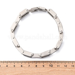 304 Stainless Steel Link Chain Bracelets for Women Men&nbsp;BJEW-R018-04P