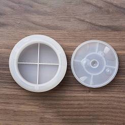 DIYキャンドル作り  レジン型  UVレジン用  エポキシ樹脂工芸品作り  ホワイト  122x58mm  内径：102mm&nbsp;LS-SIMO-M045-09
