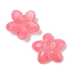 Transparent Spray Paint Glass Beads&nbsp;GLAA-Z011-07G