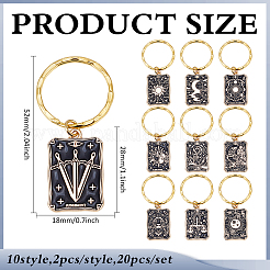 Alloy Enamel Keychains&nbsp;KEYC-MA00005