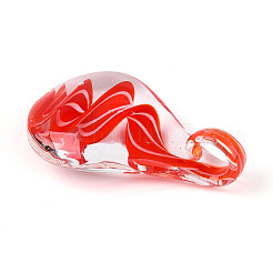 Handmade Lampwork Pendants&nbsp;LAMP-N034-03D