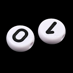 Opaque Acrylic European Beads&nbsp;AC-CBA1794-01
