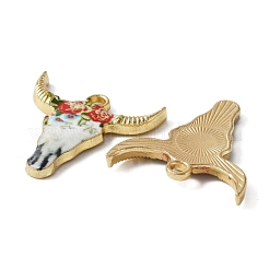 Zinc Alloy Enamel Pendants&nbsp;ENAM-TAC0002-48D
