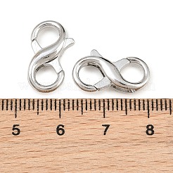 Alloy Lobster Claw Clasps&nbsp;AL-CBAA02B-01P
