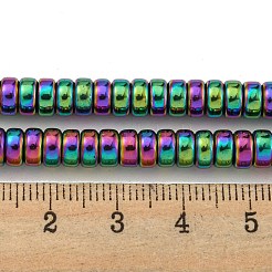 Electroplated Synthetic Non-magnetic Hematite Beads Strands&nbsp;G-K361-A06-03
