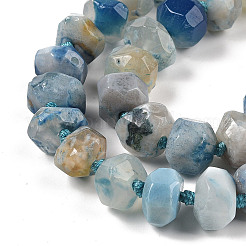 Natural Cherry Blossom Agate Beads Strands&nbsp;G-P535-I02-01A