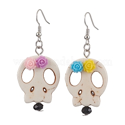 Brass Dangle Earrings&nbsp;EJEW-JE06040