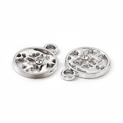 Alloy Crystal Rhinestone Pendants&nbsp;ALRI-K049-07P