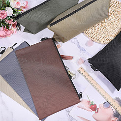 6Pcs 6 Colors Multipurpose Nylon Oxford Fabric Clutch Bags with Alloy Zipper&nbsp;ABAG-GL0001-04