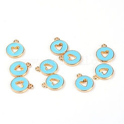 Zinc Alloy Enamel Charms&nbsp;ENAM-TAC0013-18E