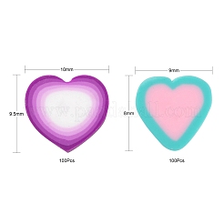 200Pcs 2 Style Handmade Polymer Clay Beads&nbsp;CLAY-LS0001-06