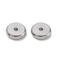 304ステンレス製スペーサービーズ  ロンデル  ステンレス鋼色  8x2mm  穴：1.4mm  約90個/袋&nbsp;SA-CBAF1D5-26P-C