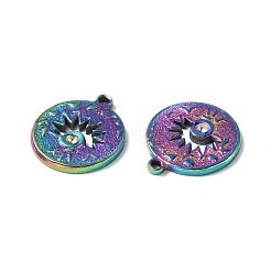 Ion Plating(IP) 304 Stainless Steel Pendant Rhinestone Settings&nbsp;STAS-G278-23MC