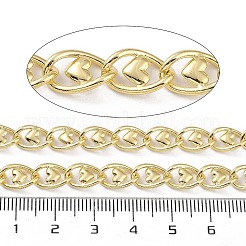 Rack Plating Brass Curb Chains&nbsp;CHC-F018-08G-02