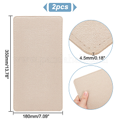 フェルトインサートバッグボトム  クッションパッド  長方形  キャメル  35x18x0.45cm&nbsp;DIY-WH0308-167C-01