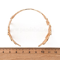 304 Stainless Steel Cuff Bangles&nbsp;BJEW-B135-01B-G