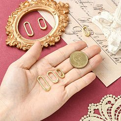 6Pcs 3 Styles Brass Spring Gate Rings&nbsp;KK-CJ0004-29