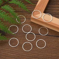Brass Linking Rings&nbsp;X-KK-S327-06S-20mm