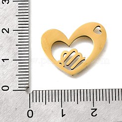 201 Stainless Steel Pendants&nbsp;STAS-A116-01G-06