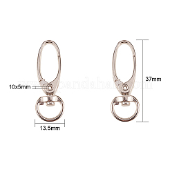 Iron Swivel Snap Hooks Clasps&nbsp;IFIN-NB0001-05