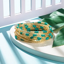 2Pcs Summer Jewelry Waist Bead&nbsp;NJEW-C00024-01