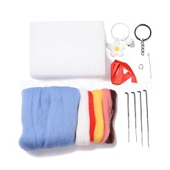 Christmas Theme Needle Felting Keychain Kit with Instructions&nbsp;DIY-F111-04