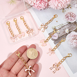 30Pcs 3 Style Alloy Enamel Pendant Decorations&nbsp;HJEW-CP00078