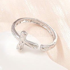 Brass Cuff Open Rings&nbsp;KK-Z165-02P