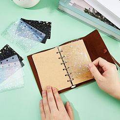 12Pcs 12 Styles PVC Notebook Index Divider Sheets&nbsp;FIND-FH0011-94