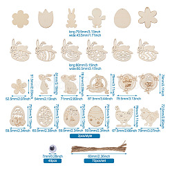 Wooden Cutouts Ornaments&nbsp;WOOD-TA0002-39