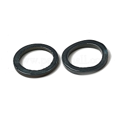 Spray Painted Natural Freshwater Shell Linking Rings&nbsp;SHEL-C009-07