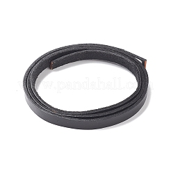 平牛革紐  革のアクセサリーコード  ミックスカラー  10.5x2.5mm&nbsp;WL-XCP0001-09