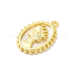 Brass Pave Shell Pendants&nbsp;KK-Z073-28G