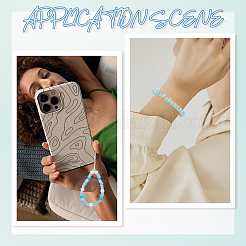 1000Pcs Plastic Pony Beads & Flower Acrylic Beads Sets&nbsp;DIY-SP0003-95C