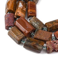 Natural Ocean Jasper Beads Strands&nbsp;G-L655-B01-01