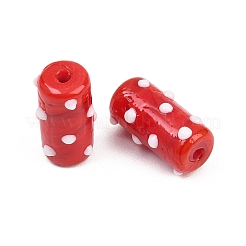 Handmade Lampwork Bumpy Beads&nbsp;LAMP-G170-01B-13