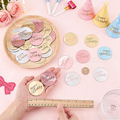 48Pcs Acrylic Cake Toppers&nbsp;AJEW-FG0006-05B