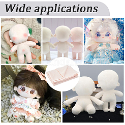 ポリエステル生地  DIY 衣類アクセサリー  ミスティローズ  1000x1500x0.5mm&nbsp;DIY-WH20055-109C