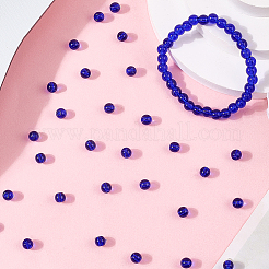 250Pcs Glass Round Beads&nbsp;GLAA-SP0001-49B